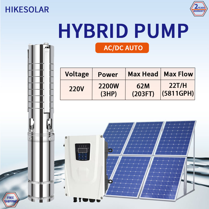 Farming Pump For Agriculture - Hibrit DC AC Güneş Enerjili Yüksek