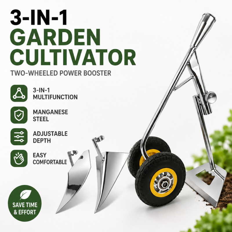 Agriculture Farming Hand Tools - 3'ü 1 Arada Çok Amaçlı Çapa