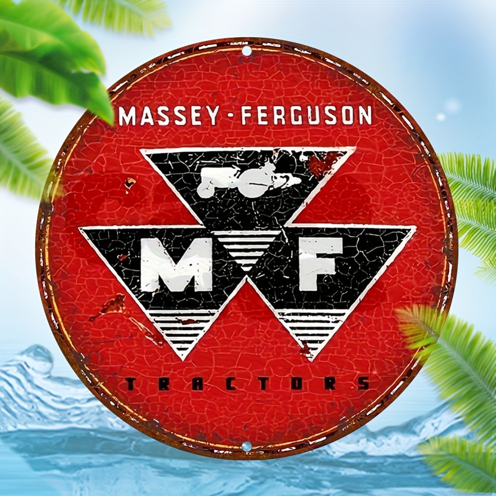 Vintage Massey Ferguson Traktö - Agriculture Farming Logos incelemesi ve fiyatı