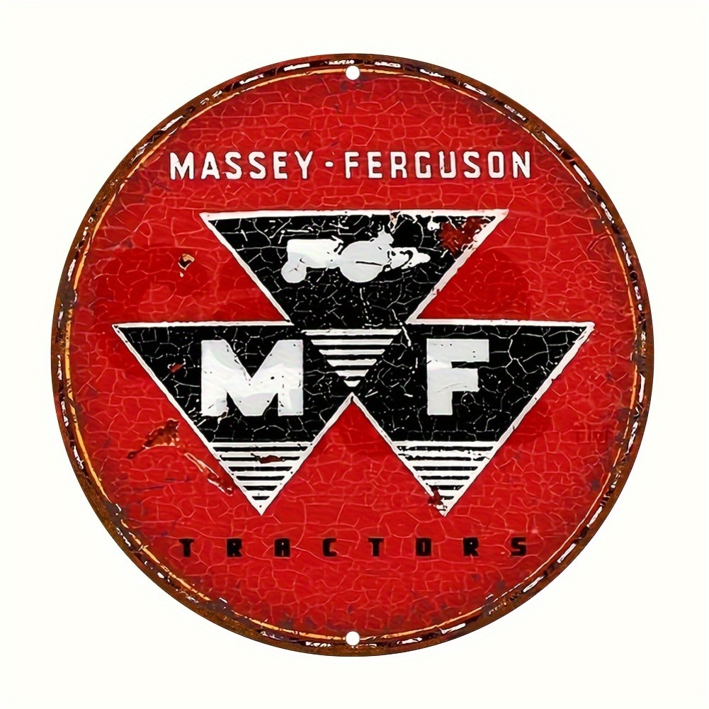 Vintage Massey Ferguson Traktö - Agriculture Farming Logos incelemesi ve fiyatı